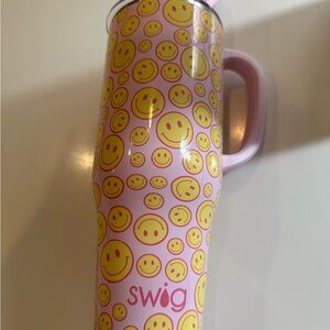 Limited edition Pink Smiley Face Tumbler